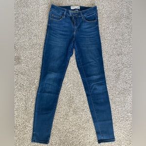 Garage High Waisted Skinny Jeans